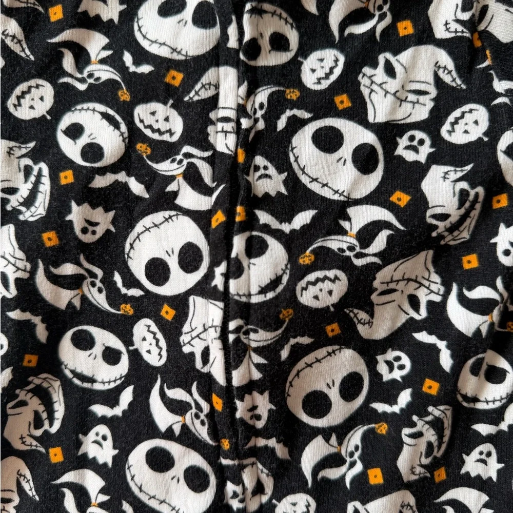 Old Navy Halloween footed onesies size 0-3 month for girl or boy pumpkin and NBC